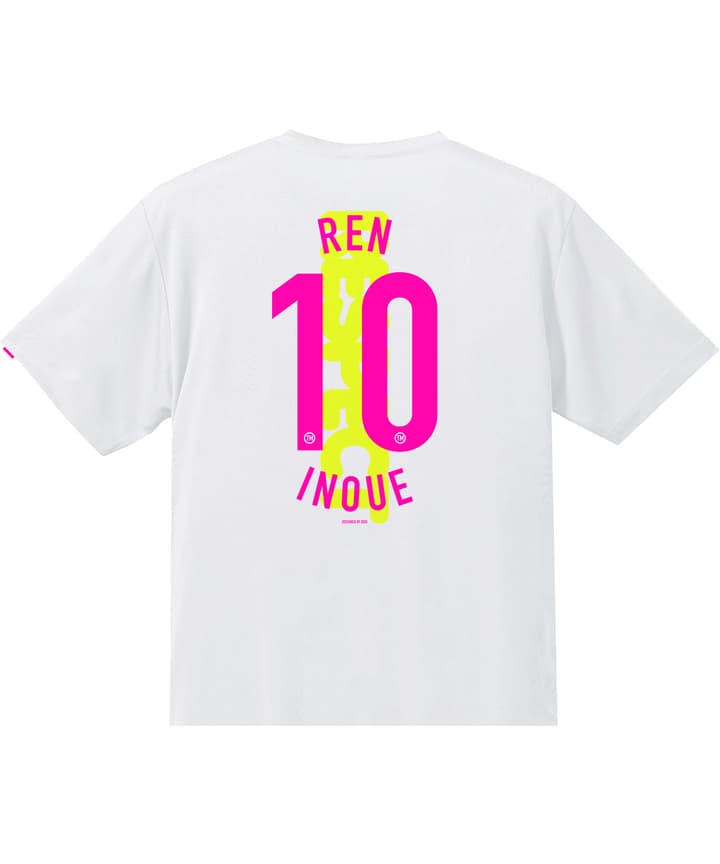 選手ナンバーTシャツ【背番号10 井上 怜】