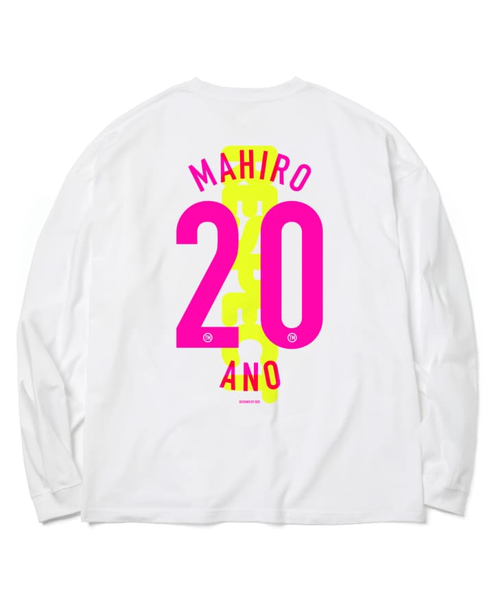 選手ナンバーロングTシャツ【背番号20 阿野 真拓】