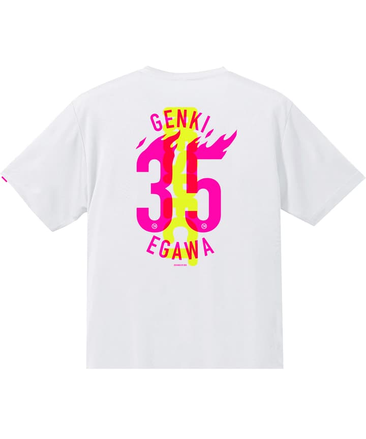 選手ナンバーTシャツ【背番号35 江川 慶城】