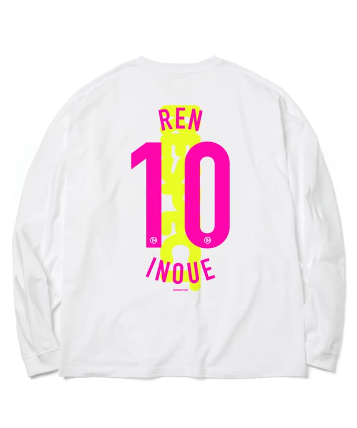 選手ナンバーロングTシャツ【背番号10 井上 怜】